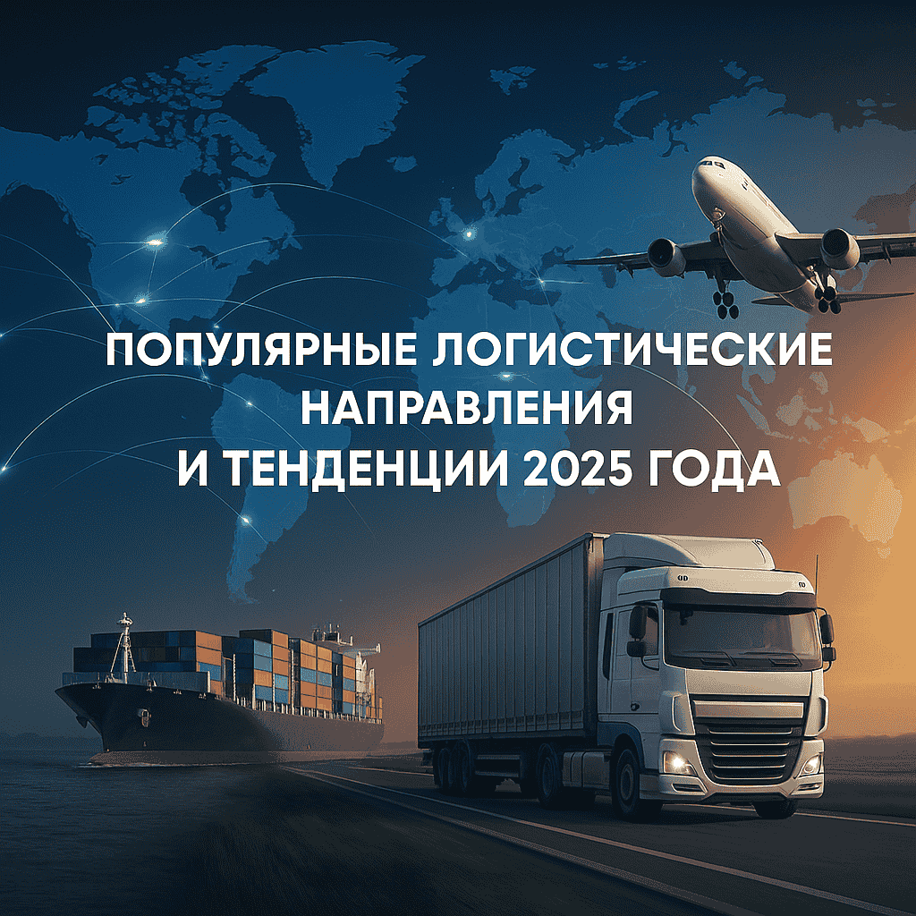 Популярные логистические направления и тенденции 2025 года